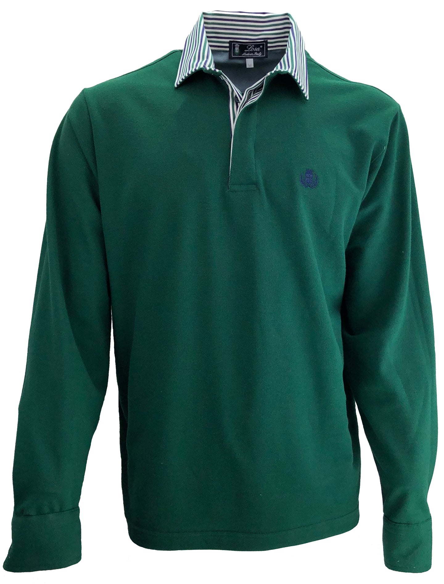 POLO Piquet collo Camicia  Uomo Verde Smeraldo