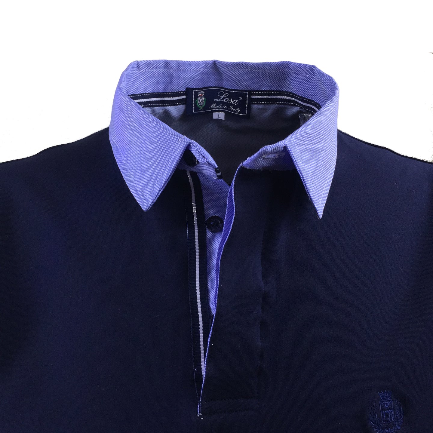 POLO Felpino Blu Navy